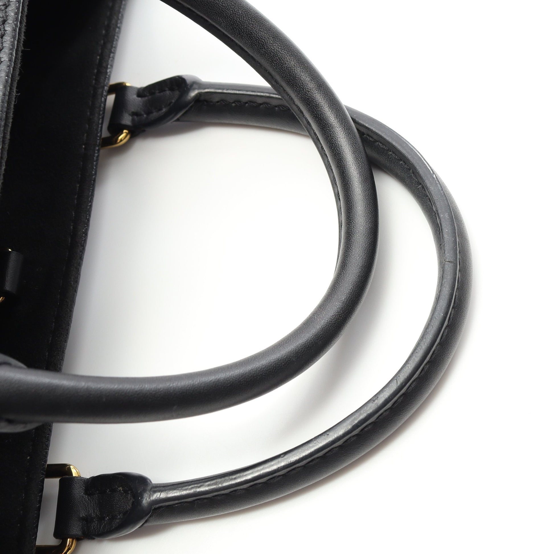 オンザゴーPM モノグラムアンプラント ノワール ハンドバッグ レザー ブラック 2WAY ルイヴィトン バッグ LOUIS VUITTON