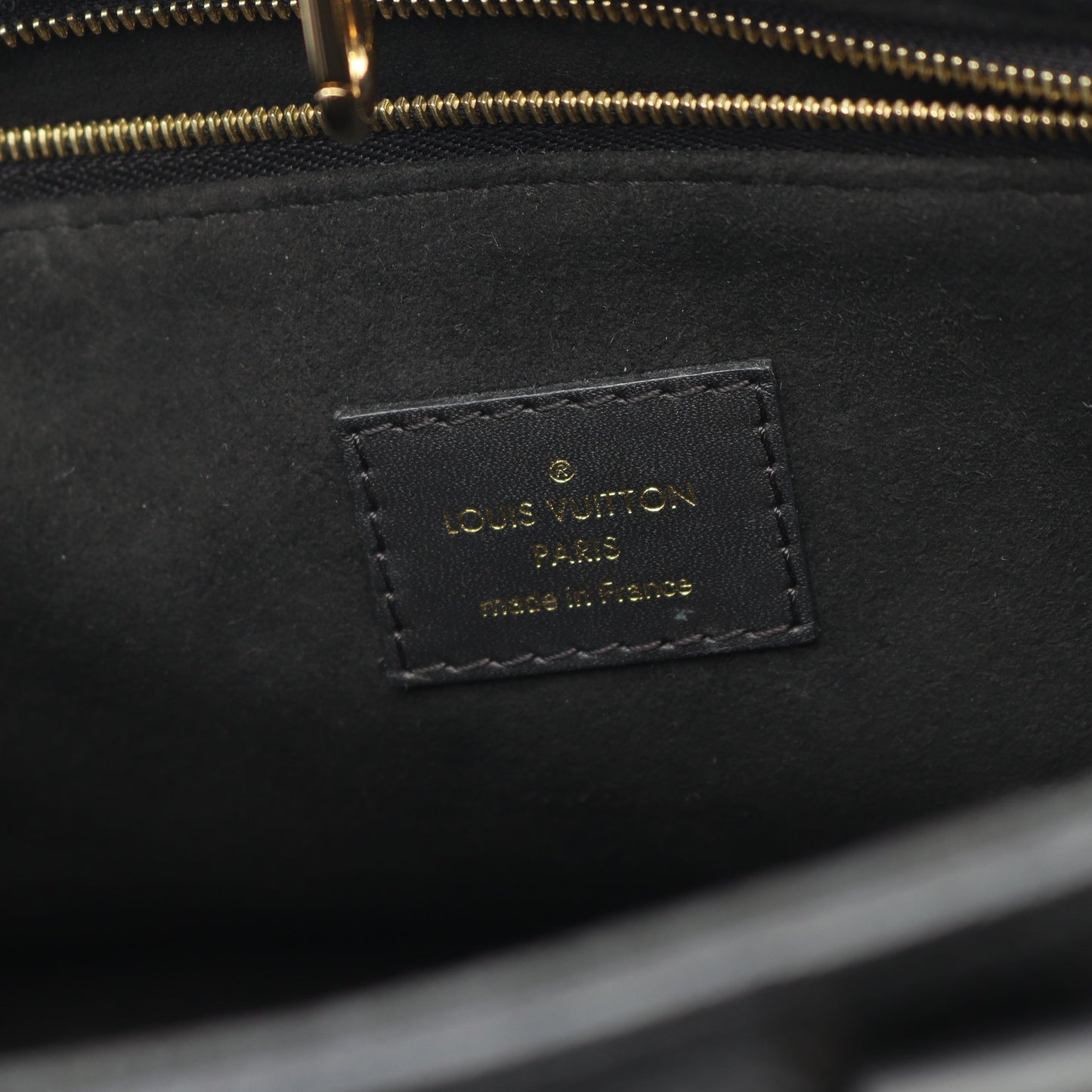 オンザゴーPM モノグラムアンプラント ノワール ハンドバッグ レザー ブラック 2WAY ルイヴィトン バッグ LOUIS VUITTON