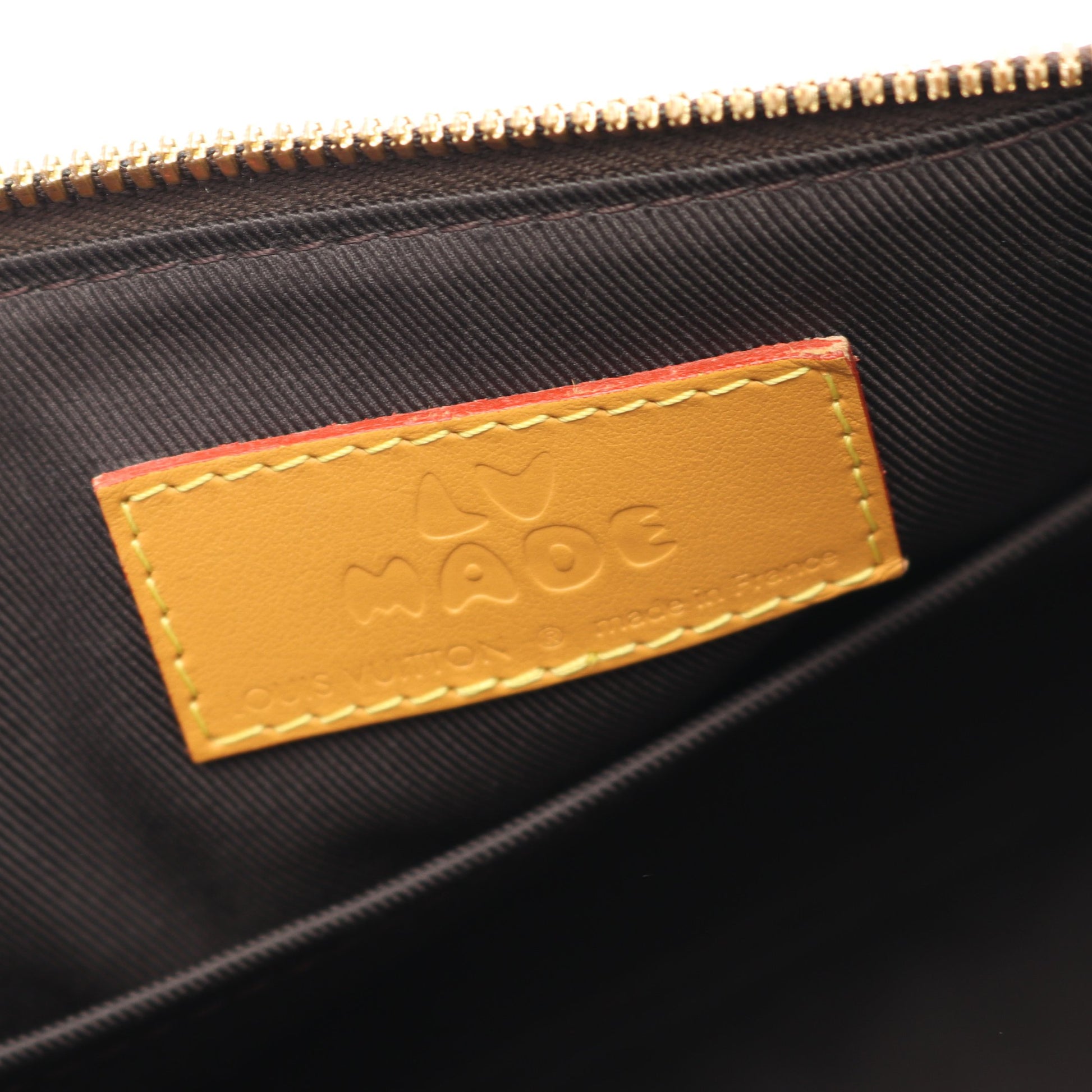 LOUIS VUITTON × NIGO シティ キーポル モノグラムストライプ LVスクエアード ショルダーバッグ PVC レザー ブラウン ライトブラウン ルイヴィトン バッグ LOUIS VUITTON