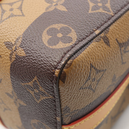 LOUIS VUITTON × NIGO シティ キーポル モノグラムストライプ LVスクエアード ショルダーバッグ PVC レザー ブラウン ライトブラウン ルイヴィトン バッグ LOUIS VUITTON