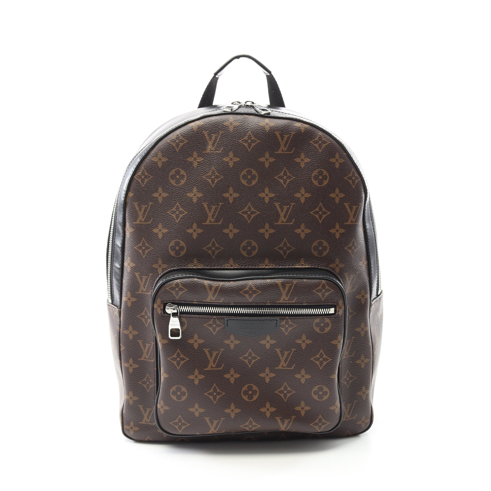 ジョッシュ モノグラムマカサー バックパック リュックサック PVC レザー ブラウン ブラック ルイヴィトン バッグ LOUIS VUITTON