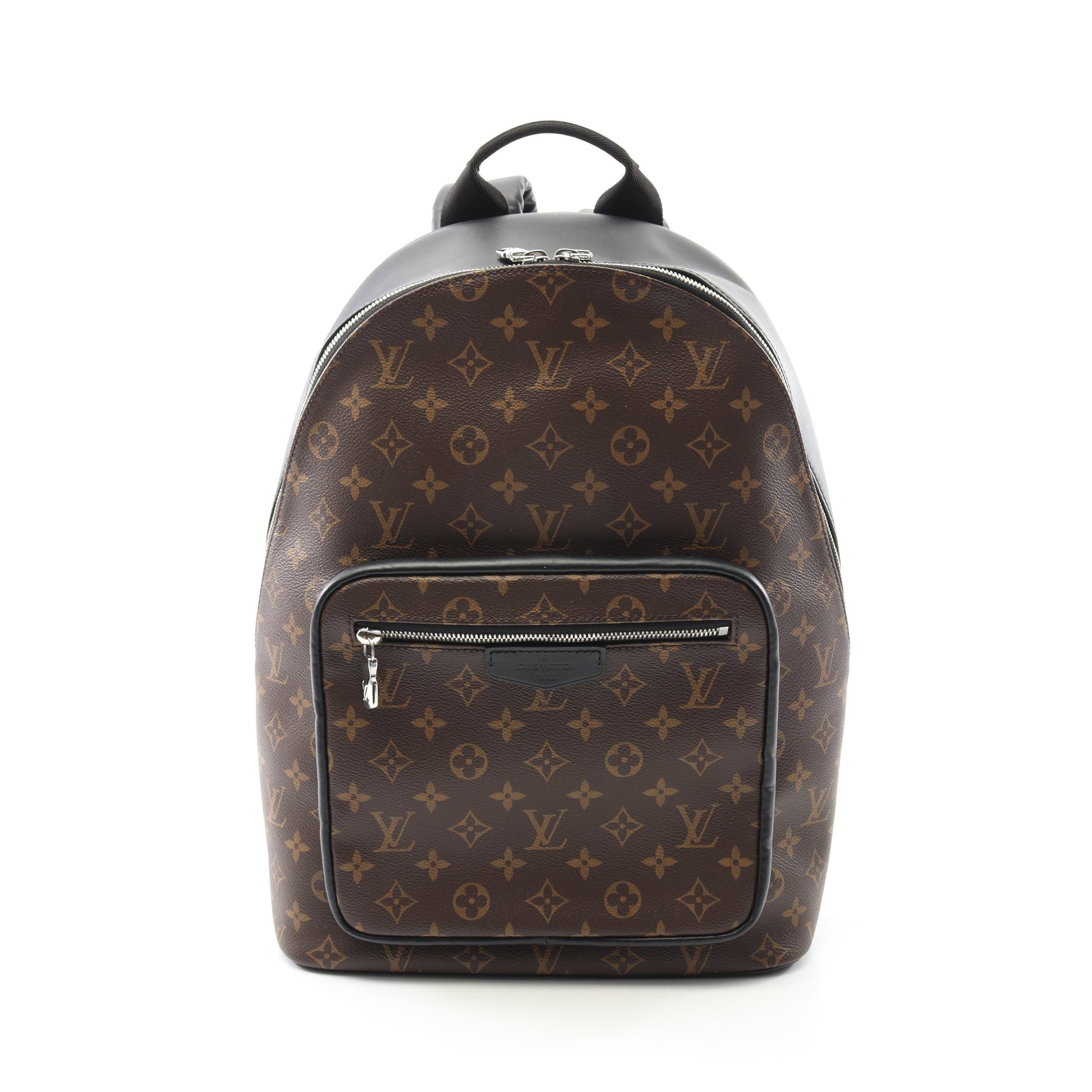 ジョッシュ NV モノグラムマカサー バックパック リュックサック PVC レザー ブラウン ブラック ルイヴィトン バッグ LOUIS VUITTON