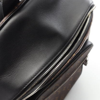 ジョッシュ NV モノグラムマカサー バックパック リュックサック PVC レザー ブラウン ブラック ルイヴィトン バッグ LOUIS VUITTON
