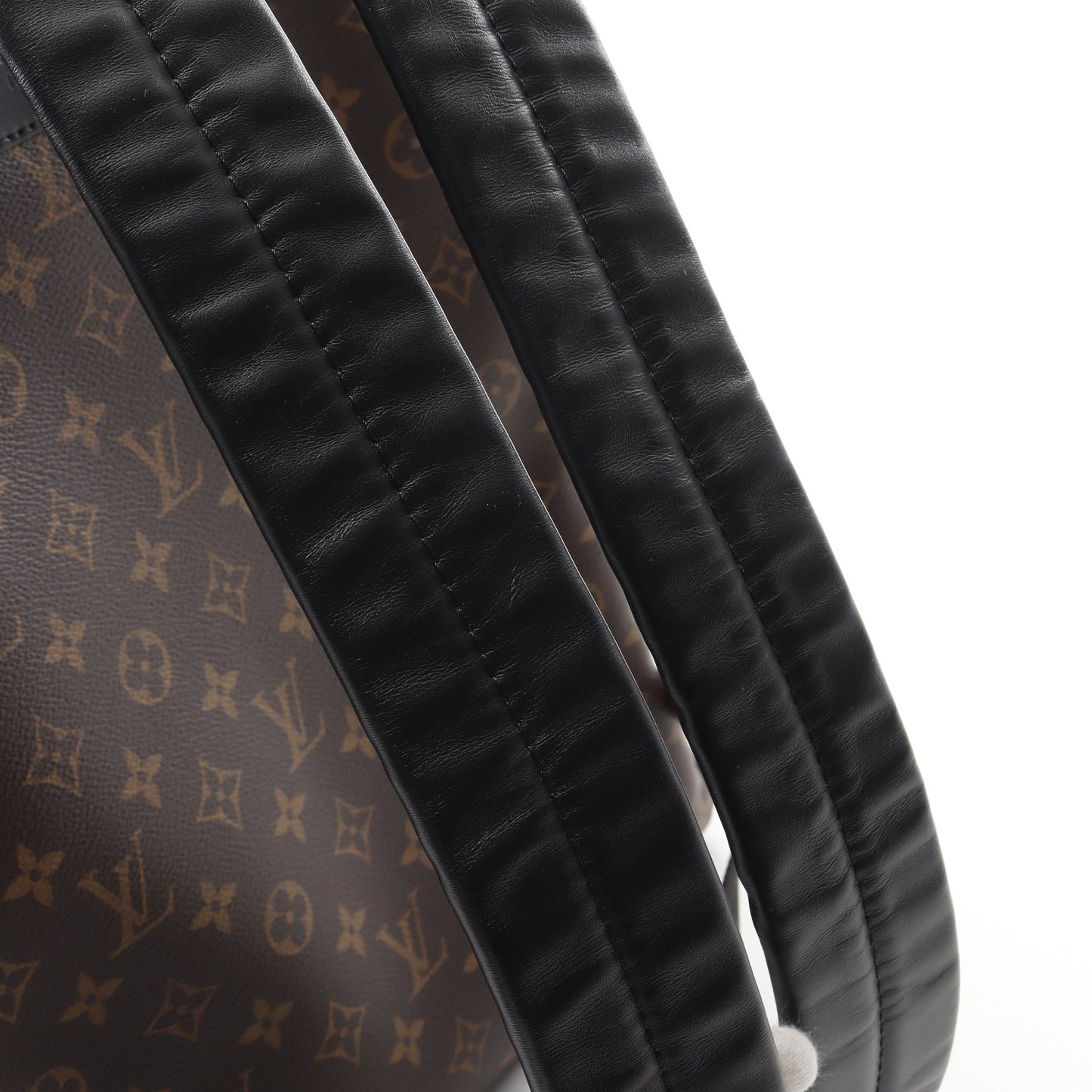 ジョッシュ NV モノグラムマカサー バックパック リュックサック PVC レザー ブラウン ブラック ルイヴィトン バッグ LOUIS VUITTON