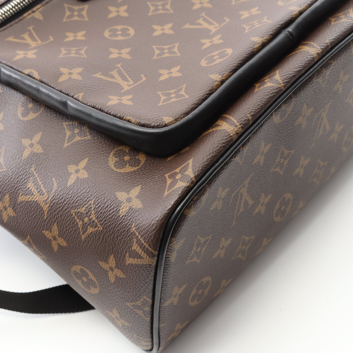 ジョッシュ NV モノグラムマカサー バックパック リュックサック PVC レザー ブラウン ブラック ルイヴィトン バッグ LOUIS VUITTON