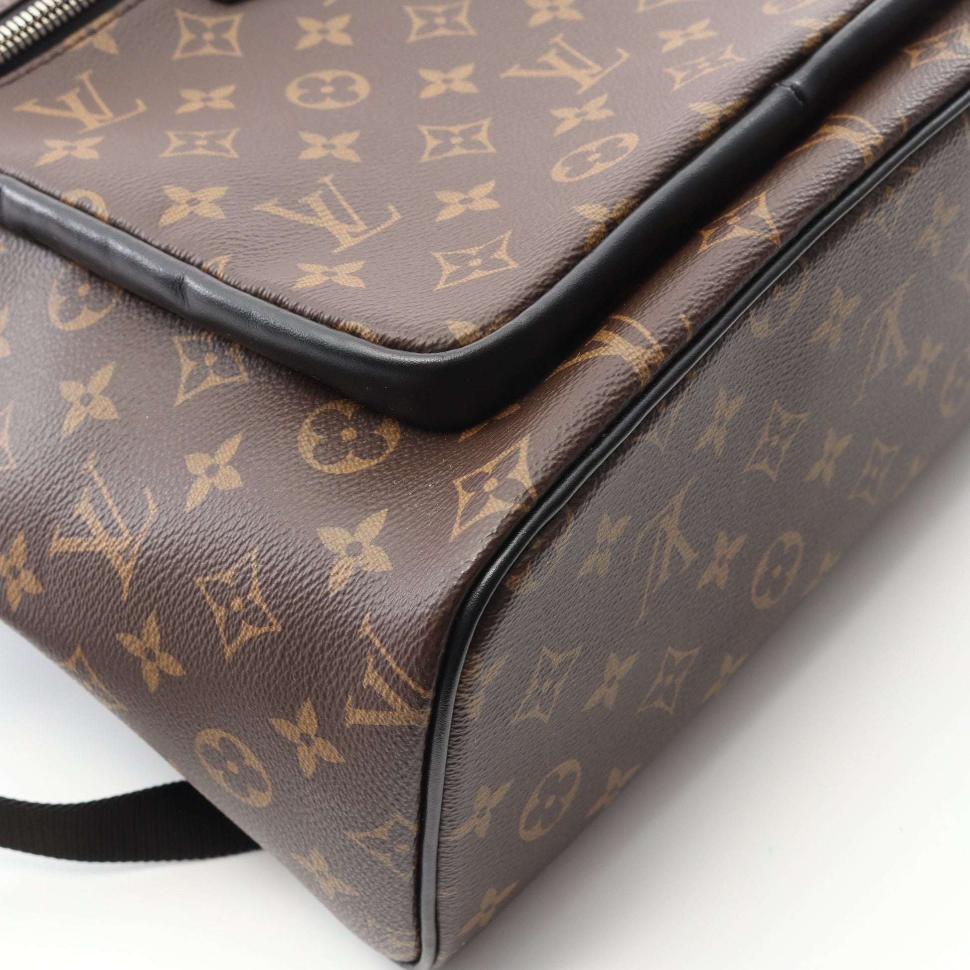 ジョッシュ NV モノグラムマカサー バックパック リュックサック PVC レザー ブラウン ブラック ルイヴィトン バッグ LOUIS VUITTON