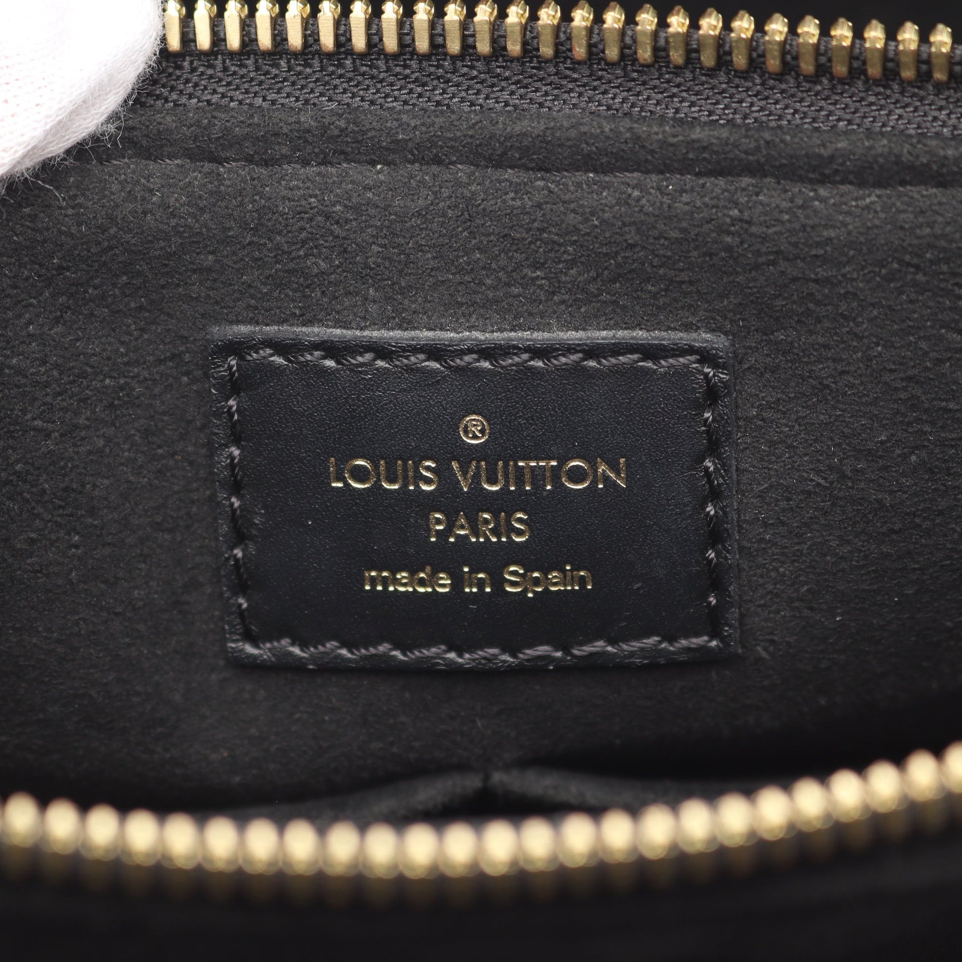 スフロ NV MM モノグラム ノワール ハンドバッグ PVC レザー ブラウン ブラック 2WAY ルイヴィトン バッグ LOUIS VUITTON