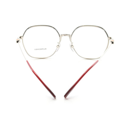 伊達 メガネ 眼鏡 シルバー レッド バーバリー 財布・小物 BURBERRY