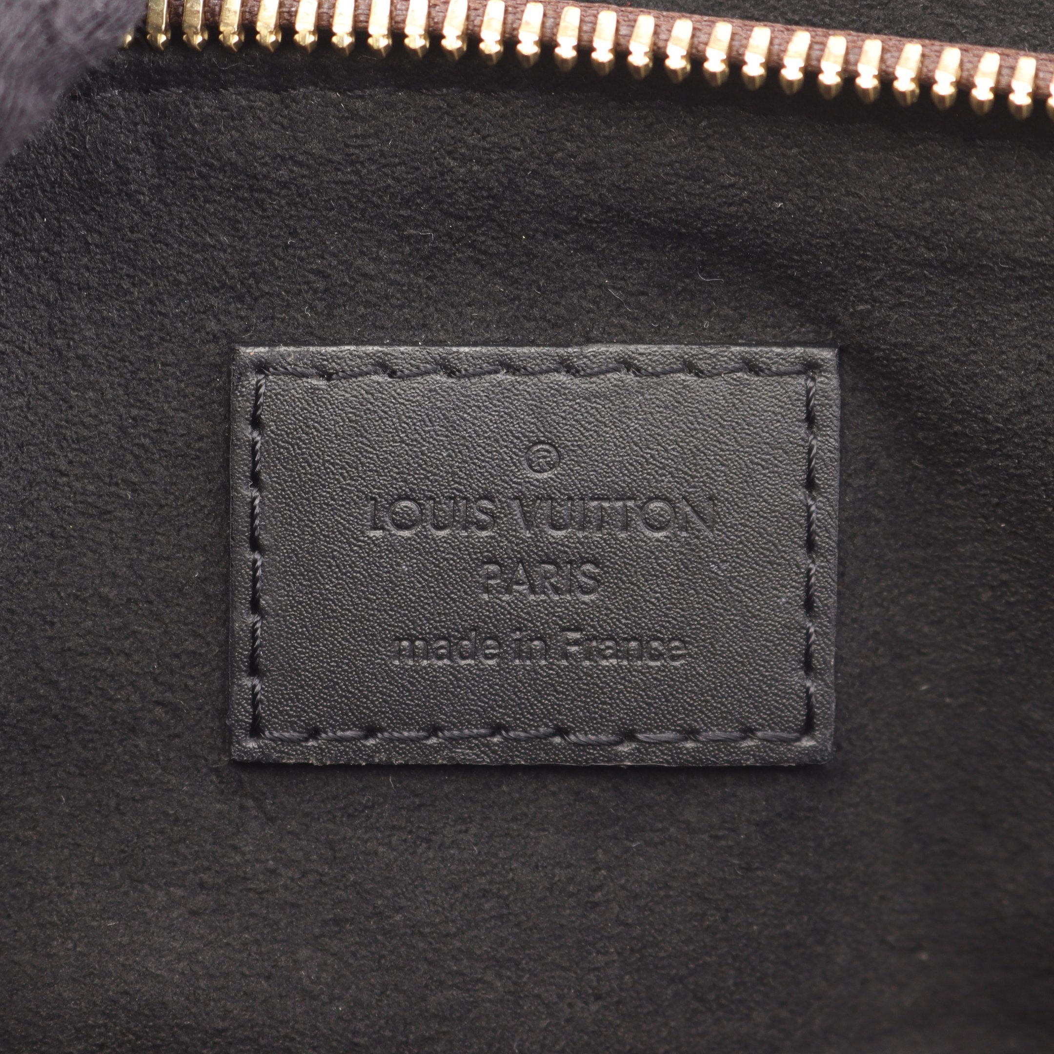 フラワージップドトートPM モノグラム ノワール ハンドバッグ トート