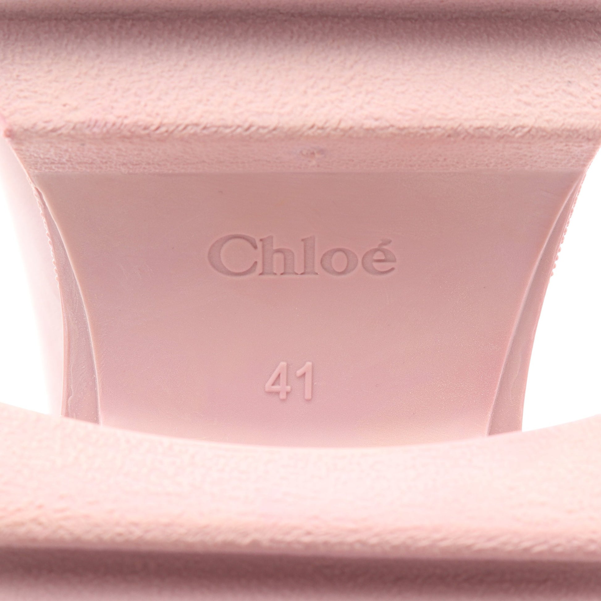 Betty レインシューズ ラバー ピンク クロエ シューズ Chloe