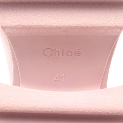 Betty レインシューズ ラバー ピンク クロエ シューズ Chloe