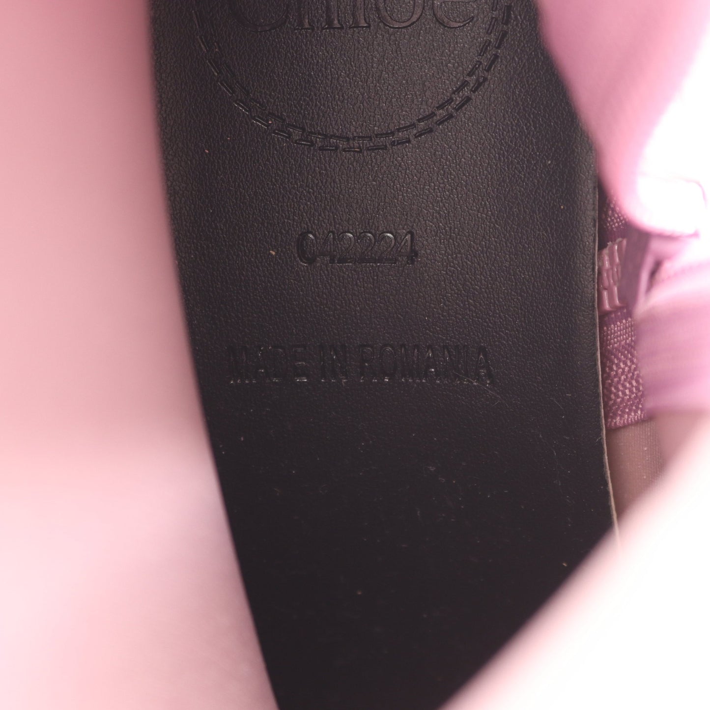 Betty レインシューズ ラバー ピンク クロエ シューズ Chloe