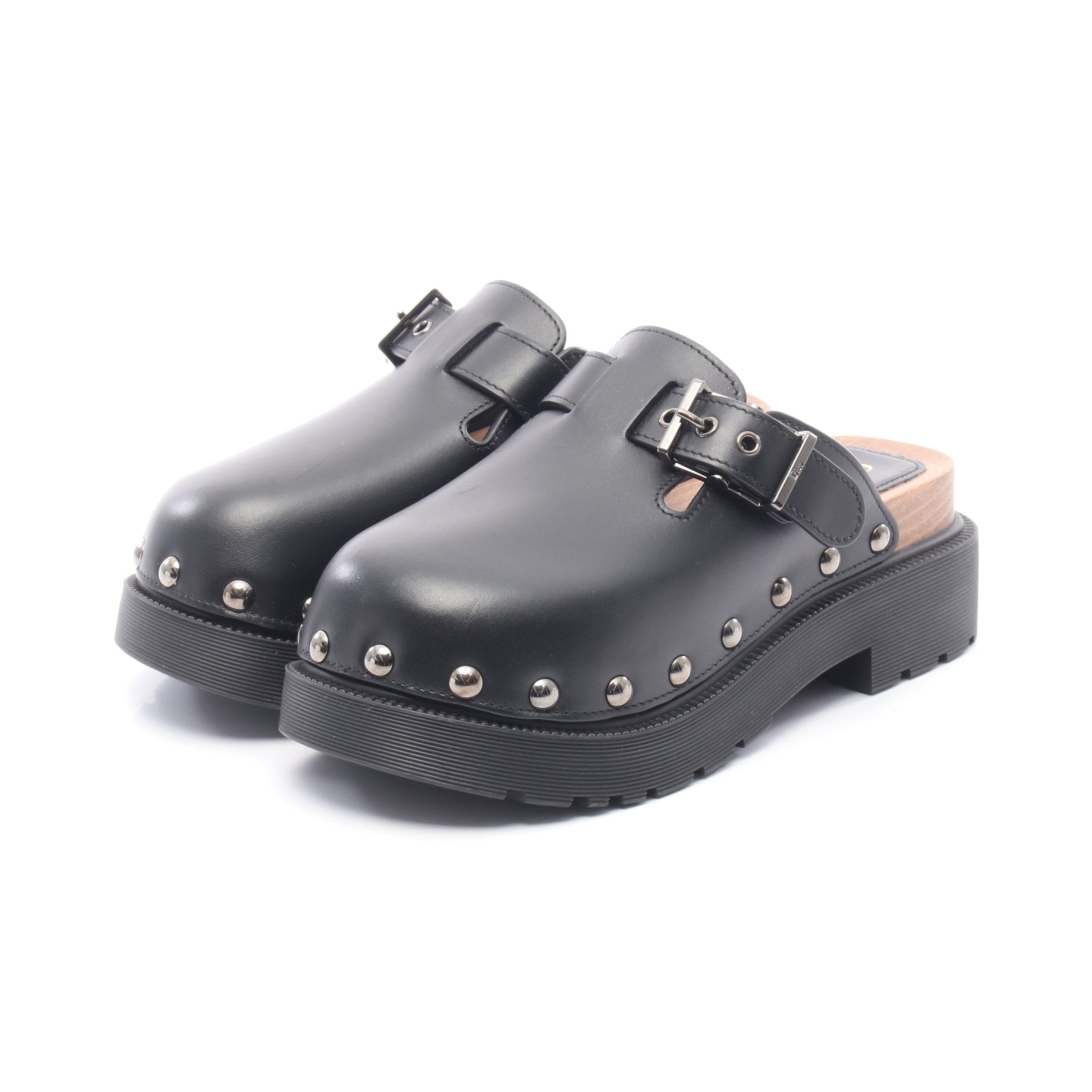 Christian Dior ブラックサンダル