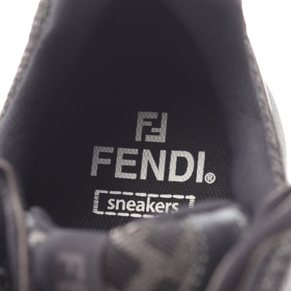 FASTER スニーカー スエード ファブリック ブラック フェンディ シューズ FENDI