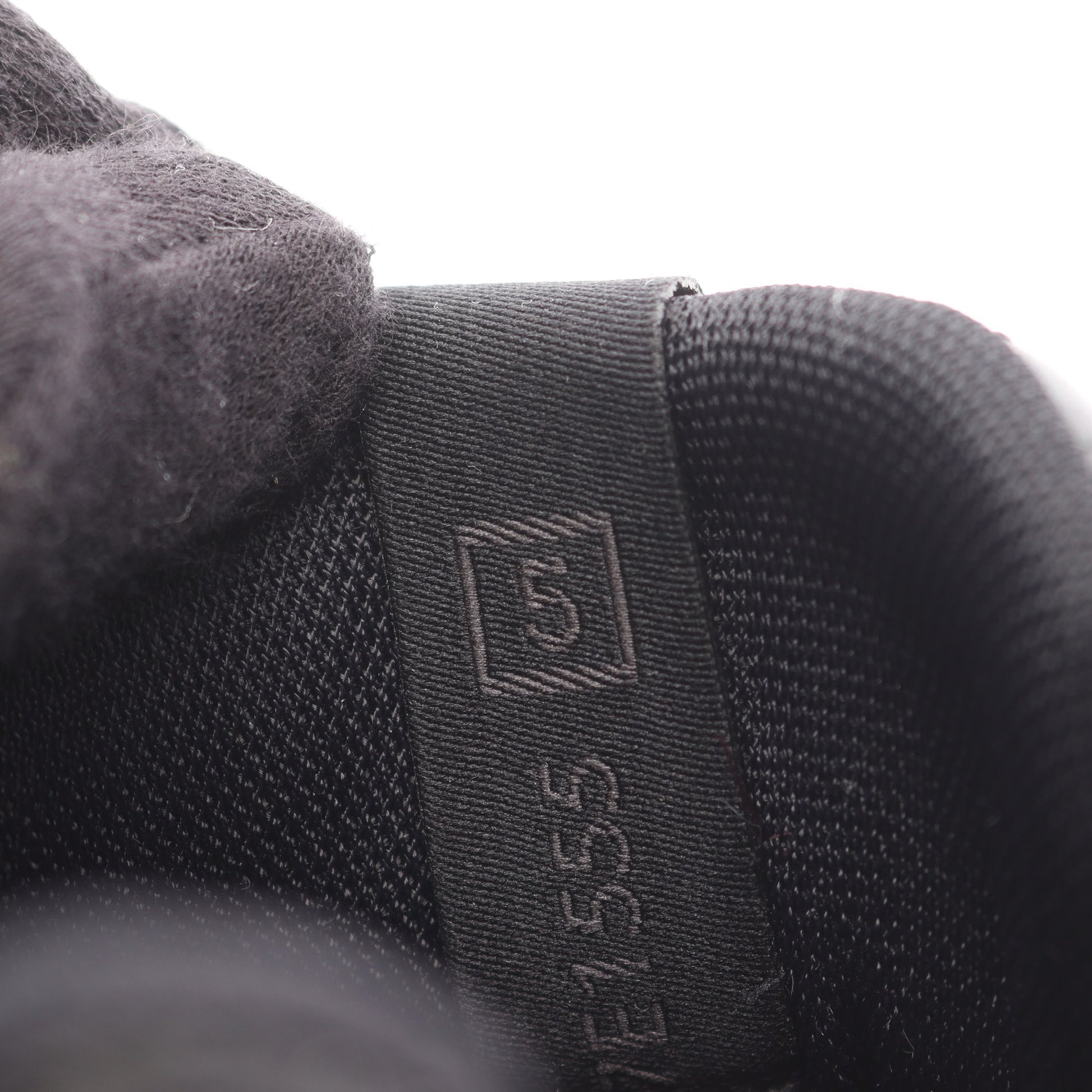 FASTER スニーカー スエード ファブリック ブラック フェンディ シューズ FENDI