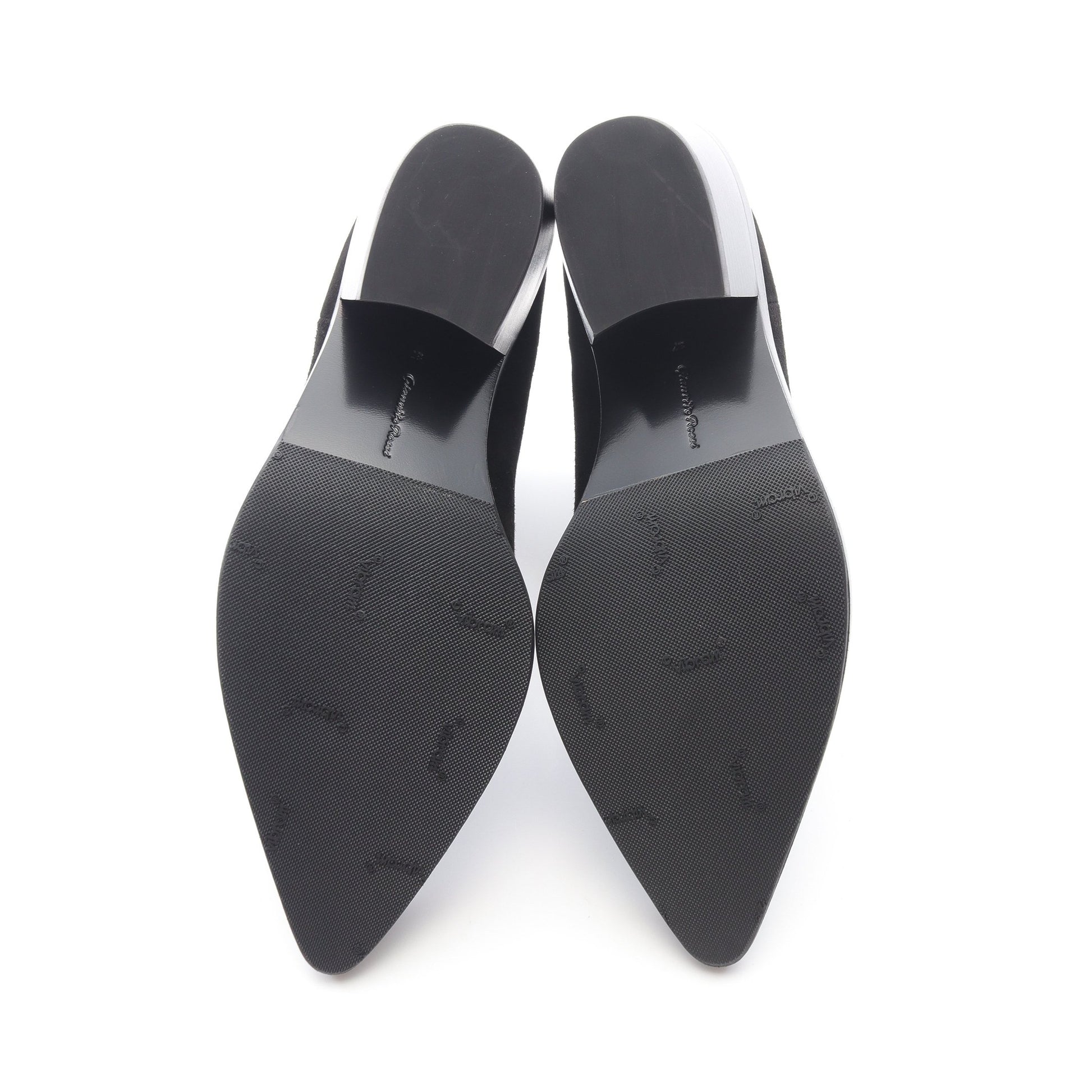 WYLIE ショート ブーツ サイドゴアブーツ スエード ブラック ジャンヴィトロッシ シューズ Gianvito Rossi