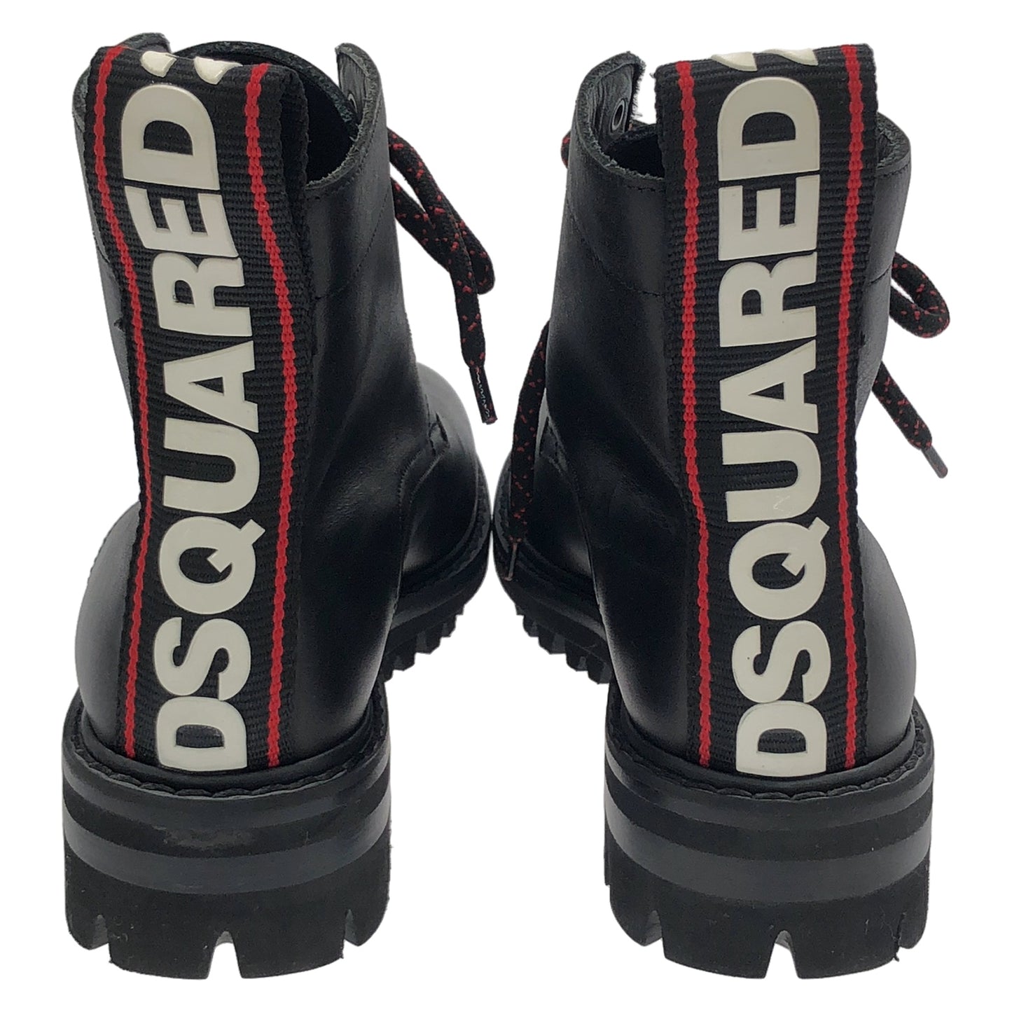 ブーツ ブーツ レザー ブラック ディースクエアード シューズ DSQUARED2