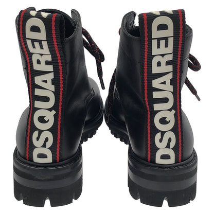 ブーツ ブーツ レザー ブラック ディースクエアード シューズ DSQUARED2