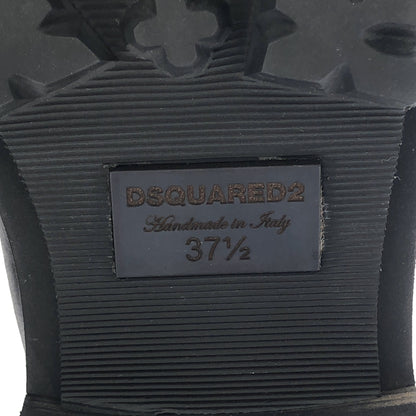 ブーツ ブーツ レザー ブラック ディースクエアード シューズ DSQUARED2