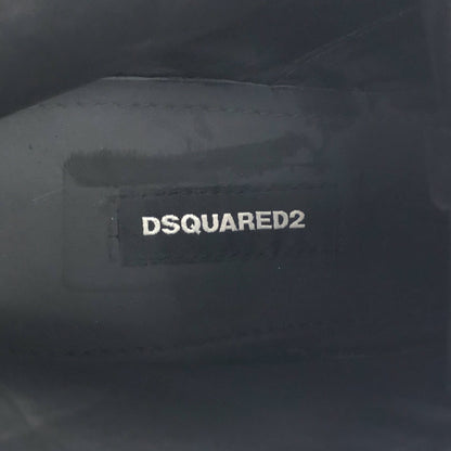 ブーツ ブーツ レザー ブラック ディースクエアード シューズ DSQUARED2