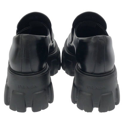 くつ ローファー レザー ブラック プラダ シューズ PRADA