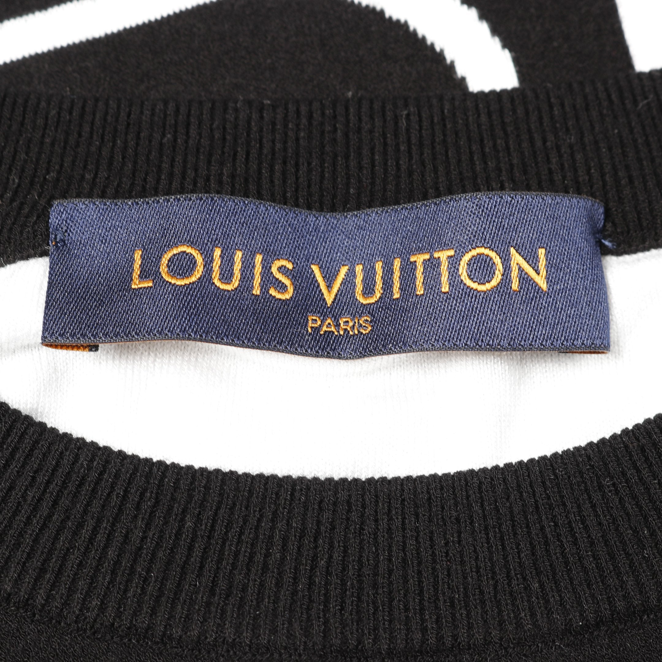 LOUIS VUITTON グラフィックニットTシャツ