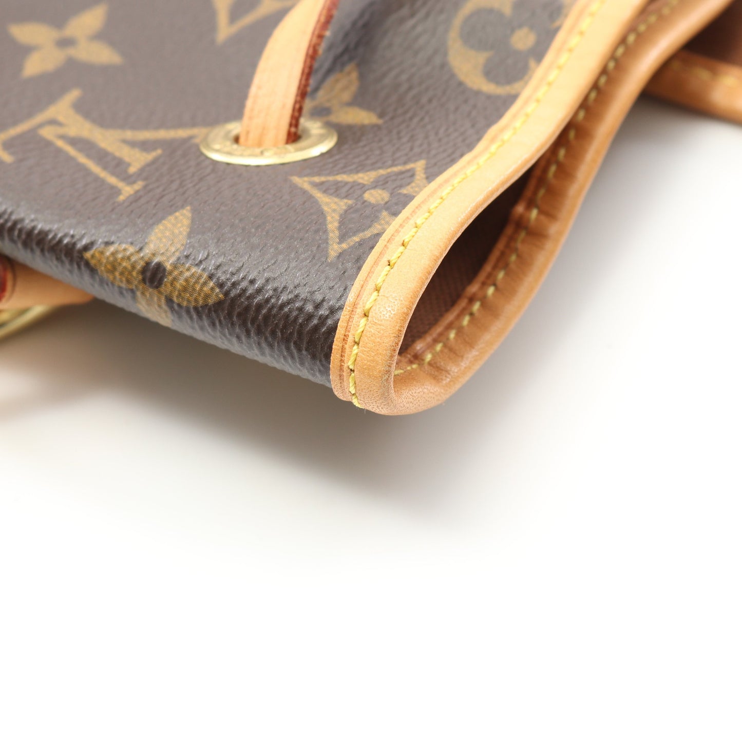サックアド ボスフォール モノグラム バックパック リュックサック PVC レザー ブラウン ルイヴィトン バッグ LOUIS VUITTON