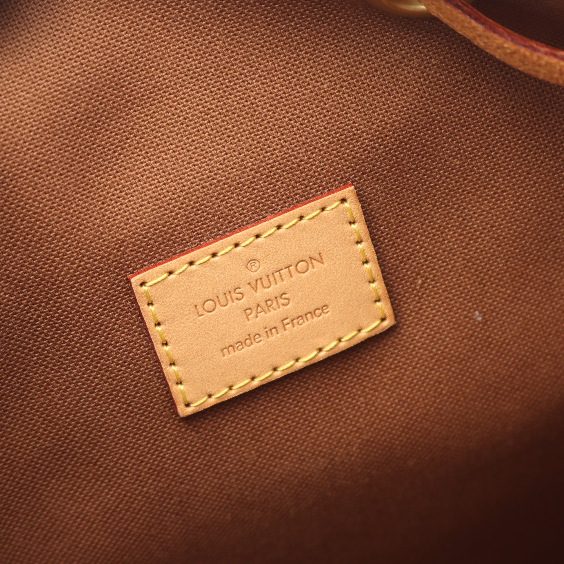 サックアド ボスフォール モノグラム バックパック リュックサック PVC レザー ブラウン ルイヴィトン バッグ LOUIS VUITTON