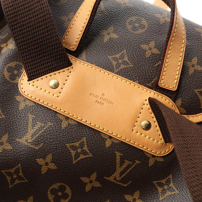 サックアド ボスフォール モノグラム バックパック リュックサック PVC レザー ブラウン ルイヴィトン バッグ LOUIS VUITTON