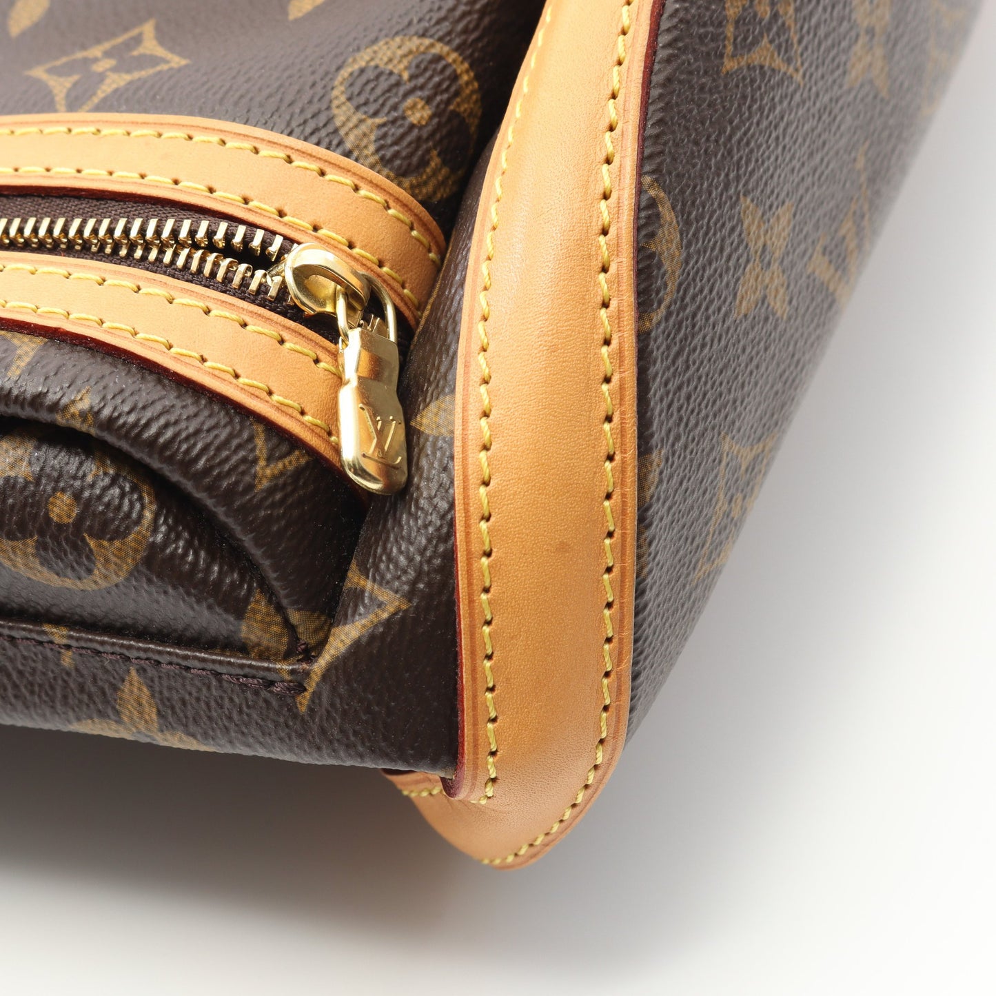 サックアド ボスフォール モノグラム バックパック リュックサック PVC レザー ブラウン ルイヴィトン バッグ LOUIS VUITTON