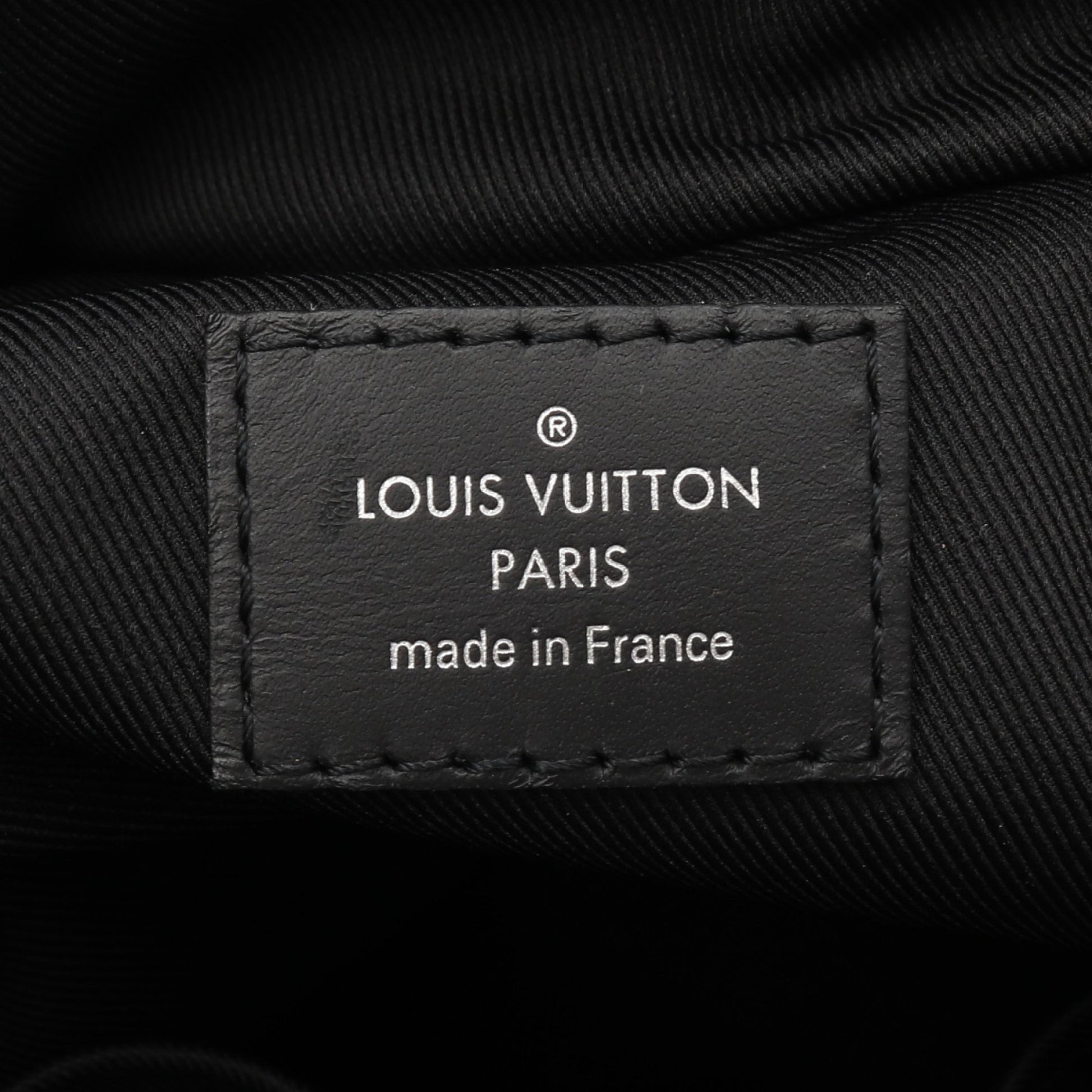 アポロ モノグラムエクリプス バックパック リュックサック PVC レザー ブラック ルイヴィトン バッグ LOUIS VUITTON