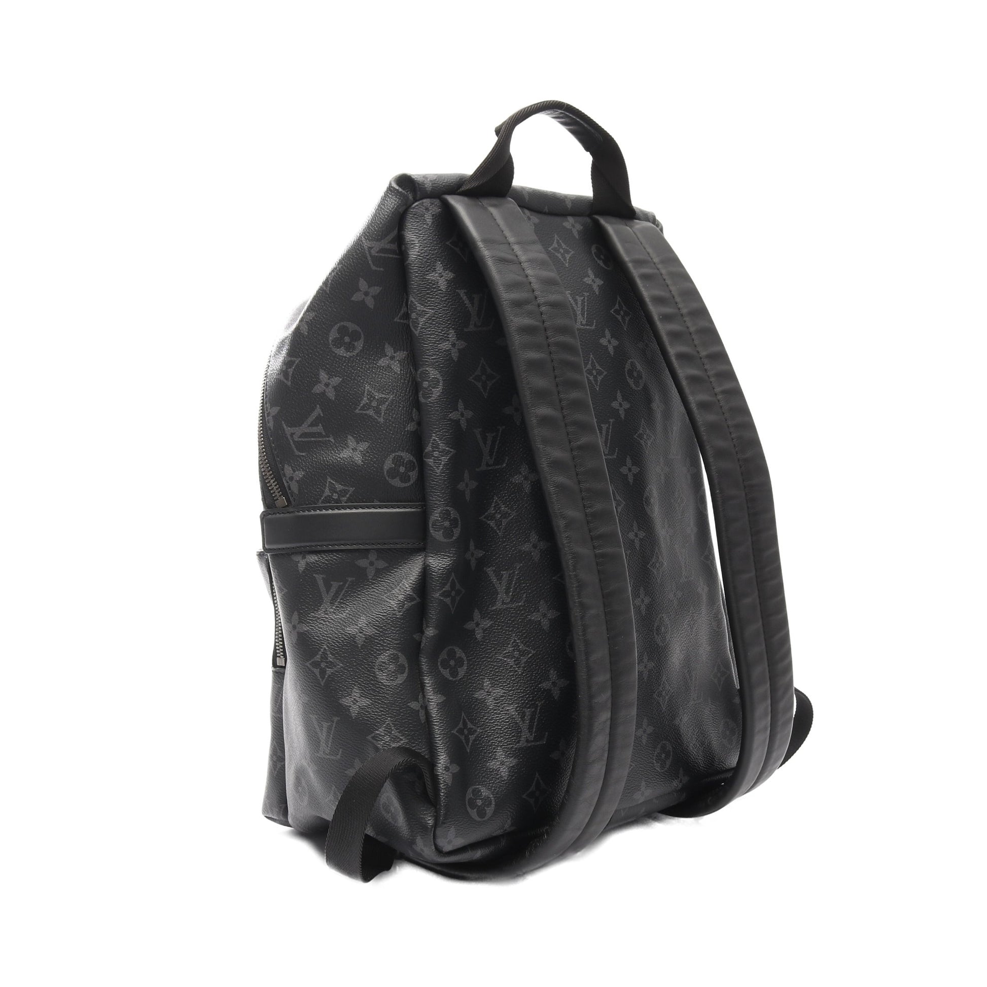 アポロ モノグラムエクリプス バックパック リュックサック PVC レザー ブラック ルイヴィトン バッグ LOUIS VUITTON