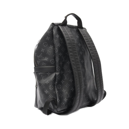 アポロ モノグラムエクリプス バックパック リュックサック PVC レザー ブラック ルイヴィトン バッグ LOUIS VUITTON