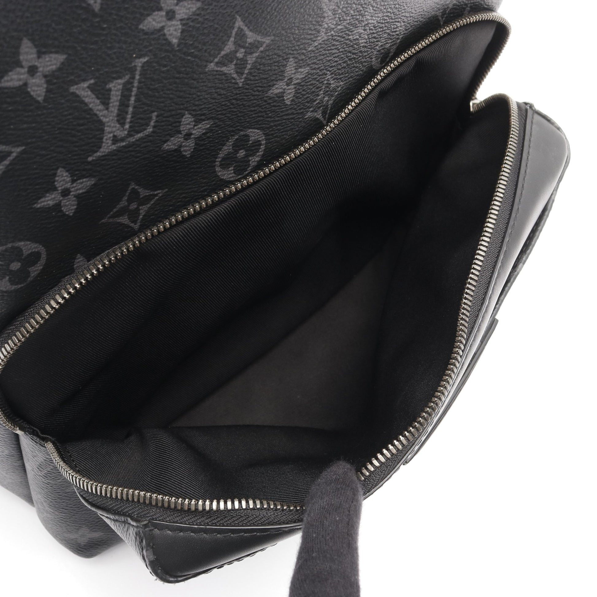 アポロ モノグラムエクリプス バックパック リュックサック PVC レザー ブラック ルイヴィトン バッグ LOUIS VUITTON