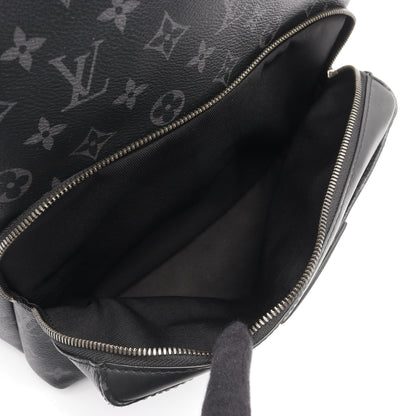 アポロ モノグラムエクリプス バックパック リュックサック PVC レザー ブラック ルイヴィトン バッグ LOUIS VUITTON