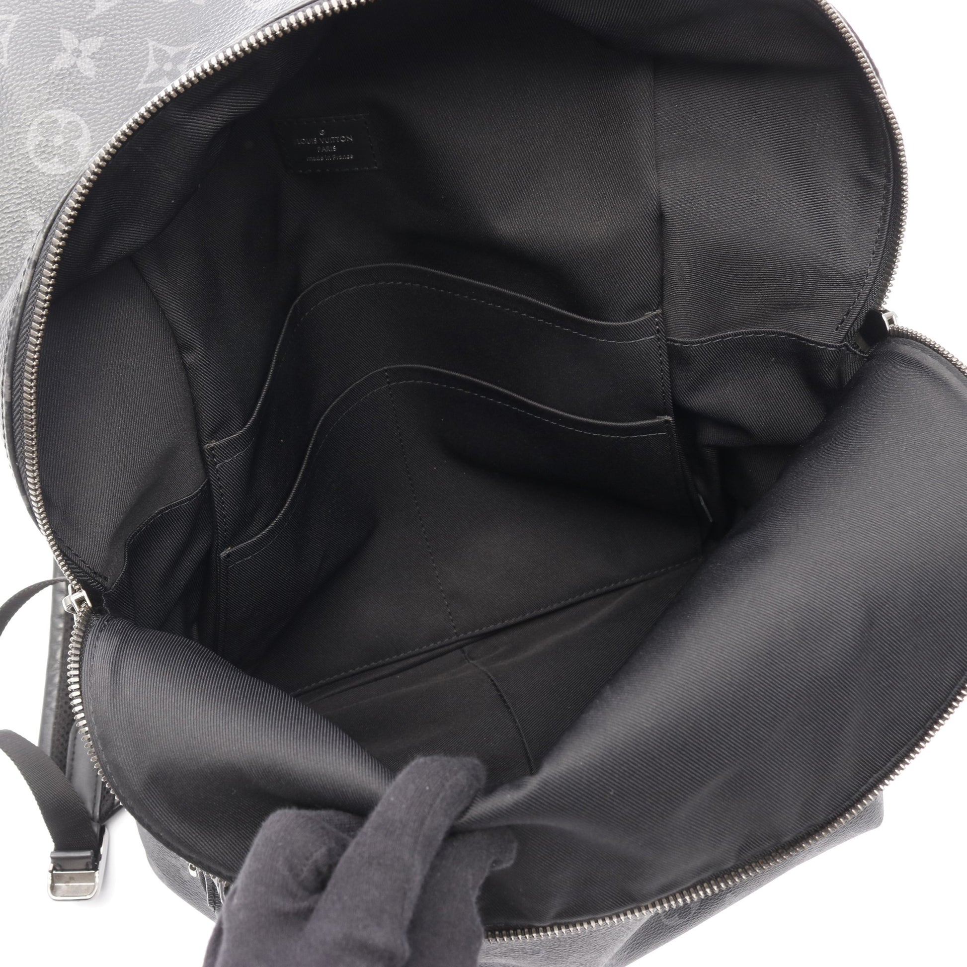 アポロ モノグラムエクリプス バックパック リュックサック PVC レザー ブラック ルイヴィトン バッグ LOUIS VUITTON