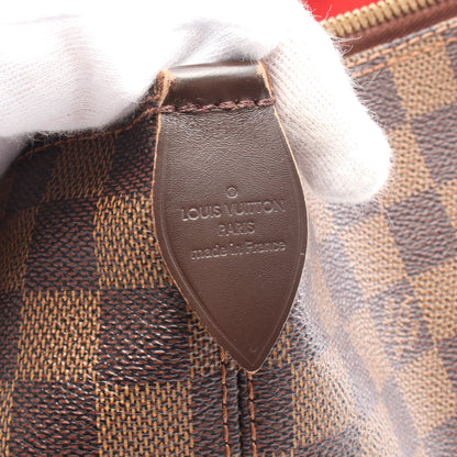 サレヤMM ダミエエベヌ ハンドバッグ トートバッグ PVC レザー ブラウン ルイヴィトン バッグ LOUIS VUITTON