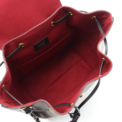 モンスリ NM PM モノグラム バックパック リュックサック PVC レザー ブラウン ブラック ルイヴィトン バッグ LOUIS VUITTON