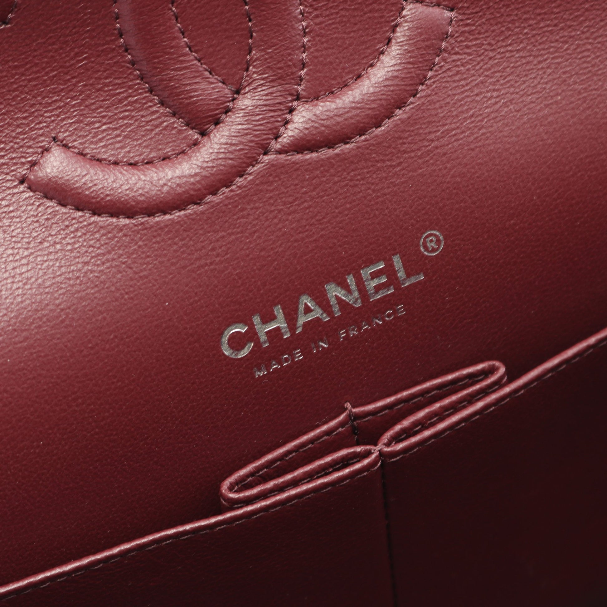 マトラッセ Wフラップ Wチェーンショルダーバッグ ラムスキン ブラック シルバー金具 シャネル バッグ CHANEL