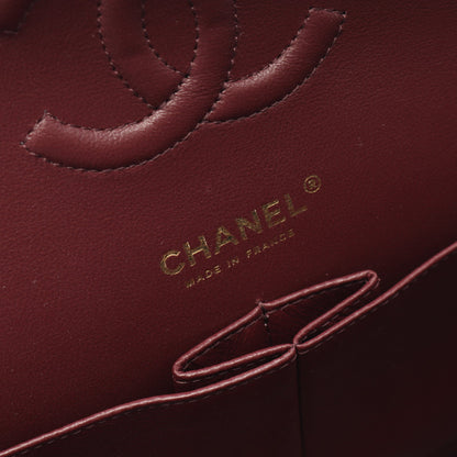 マトラッセ Wフラップ Wチェーンショルダーバッグ キャビアスキン ブラック ゴールド金具 シャネル バッグ CHANEL