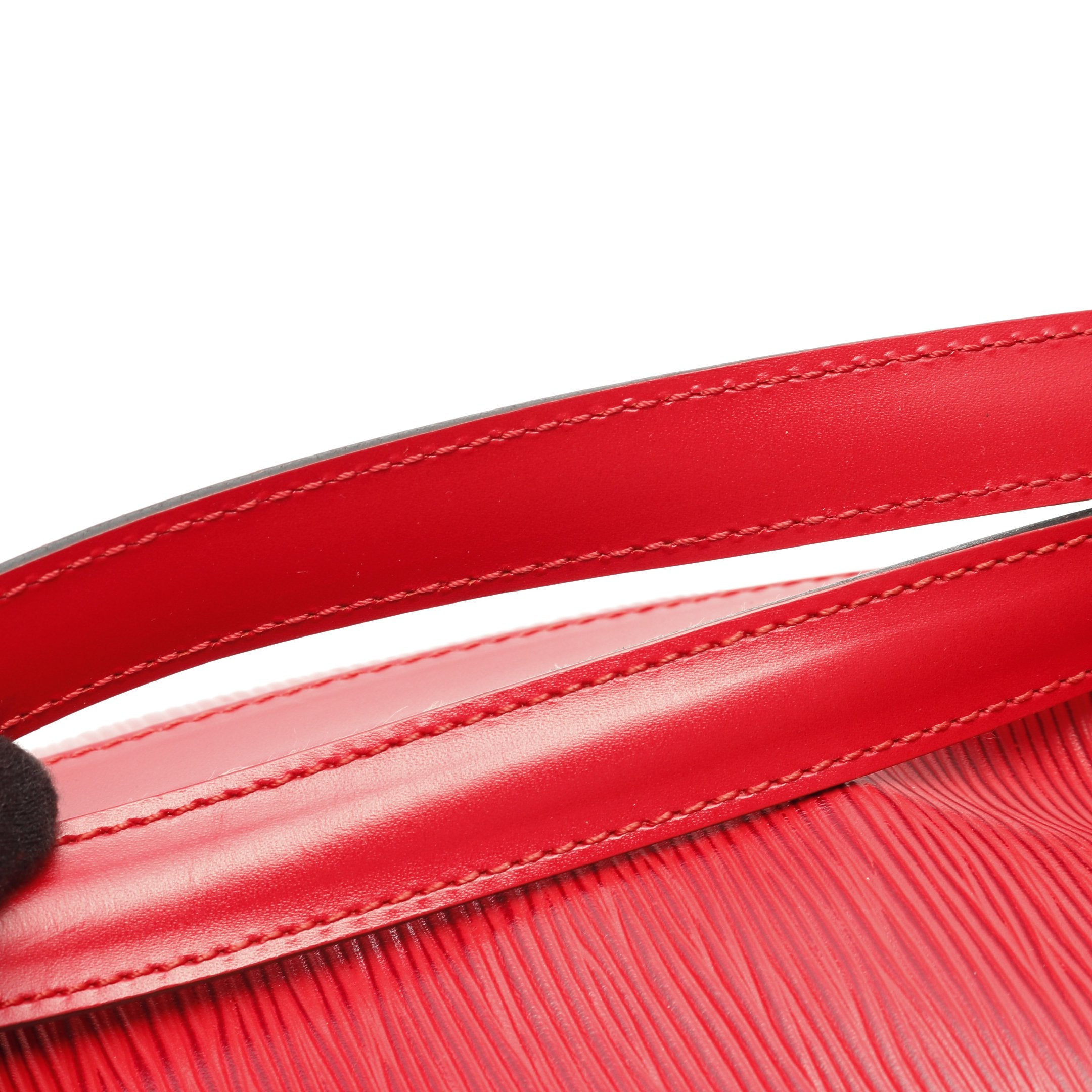 ランドネPM エピ カスティリアンレッド ショルダーバッグ レザー