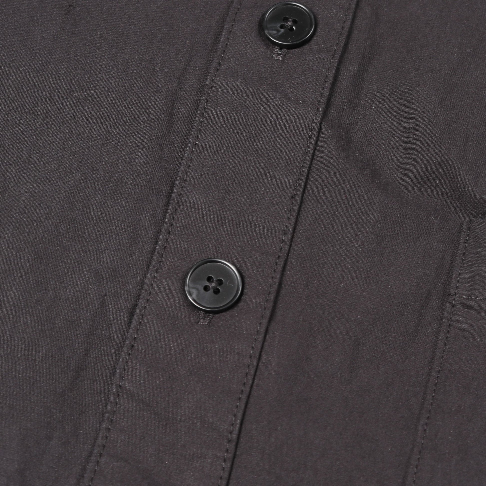 Dupper SS SHIRT オーバーサイズ シャツ 半袖 コットン ブラック エンタイアスタジオ トップス ENTIRE STUDIOS