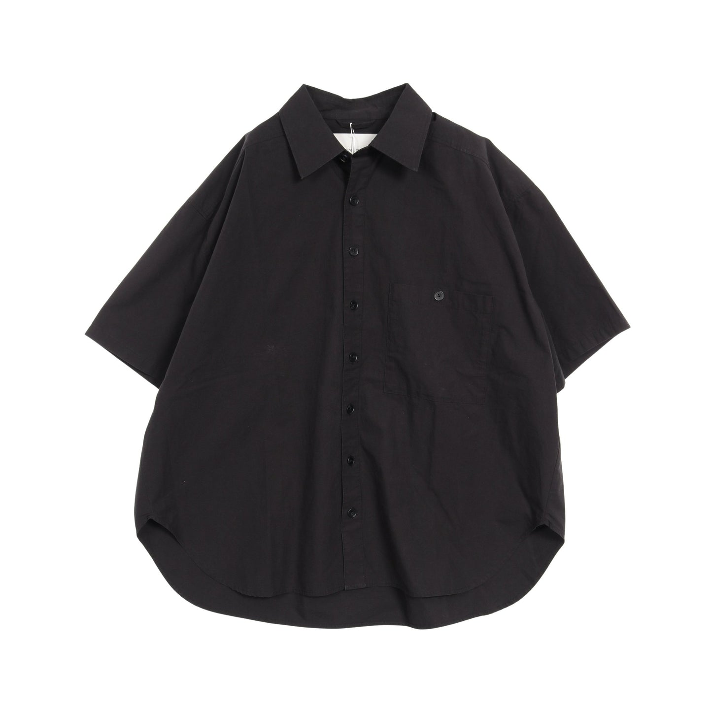 Dupper SS SHIRT オーバーサイズ シャツ 半袖 コットン ブラック エンタイアスタジオ トップス ENTIRE STUDIOS