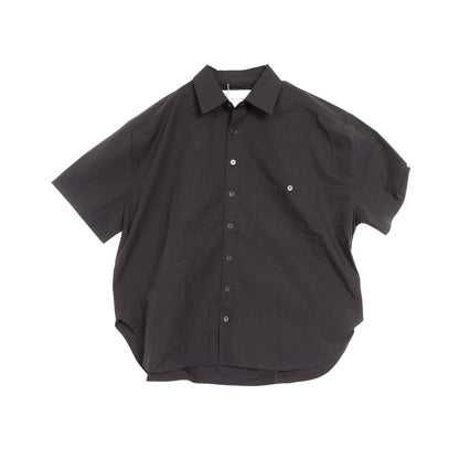 Dupper SS SHIRT オーバーサイズ シャツ 半袖 コットン ブラック エンタイアスタジオ トップス ENTIRE STUDIOS