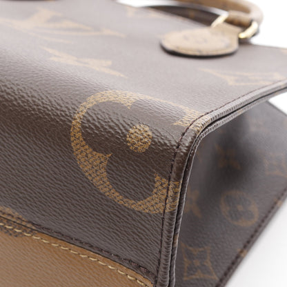 オンザゴーPM モノグラムリバース ハンドバッグ PVC ブラウン ベージュ 2WAY ルイヴィトン バッグ LOUIS VUITTON