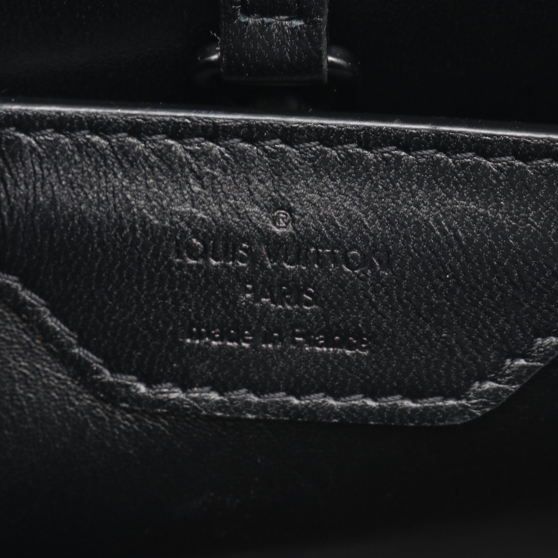 カプシーヌBB ハンドバッグ トリヨンレザー ブラック 2WAY ルイヴィトン バッグ LOUIS VUITTON