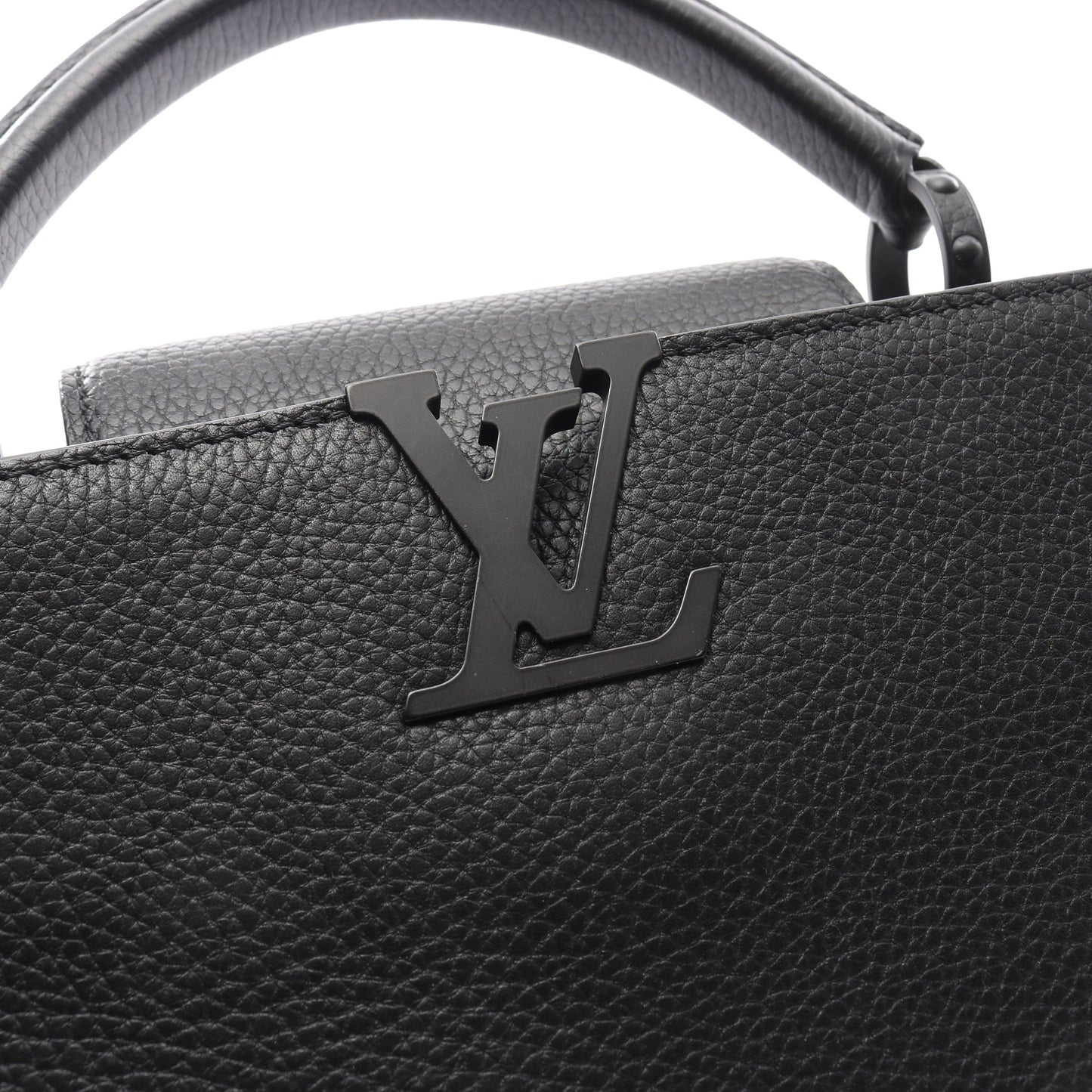カプシーヌBB ハンドバッグ トリヨンレザー ブラック 2WAY ルイヴィトン バッグ LOUIS VUITTON