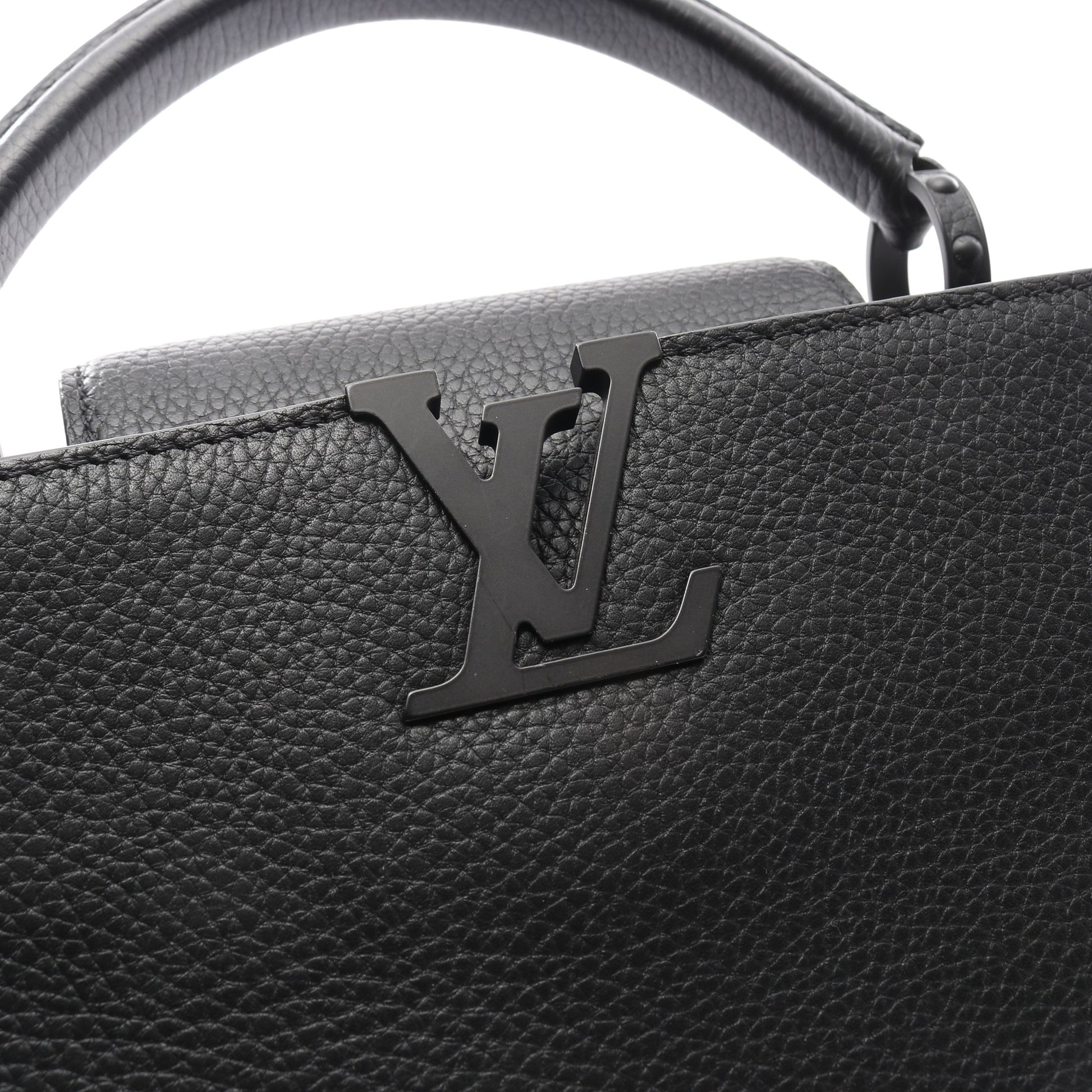 カプシーヌBB ハンドバッグ トリヨンレザー ブラック 2WAY ルイヴィトン バッグ LOUIS VUITTON