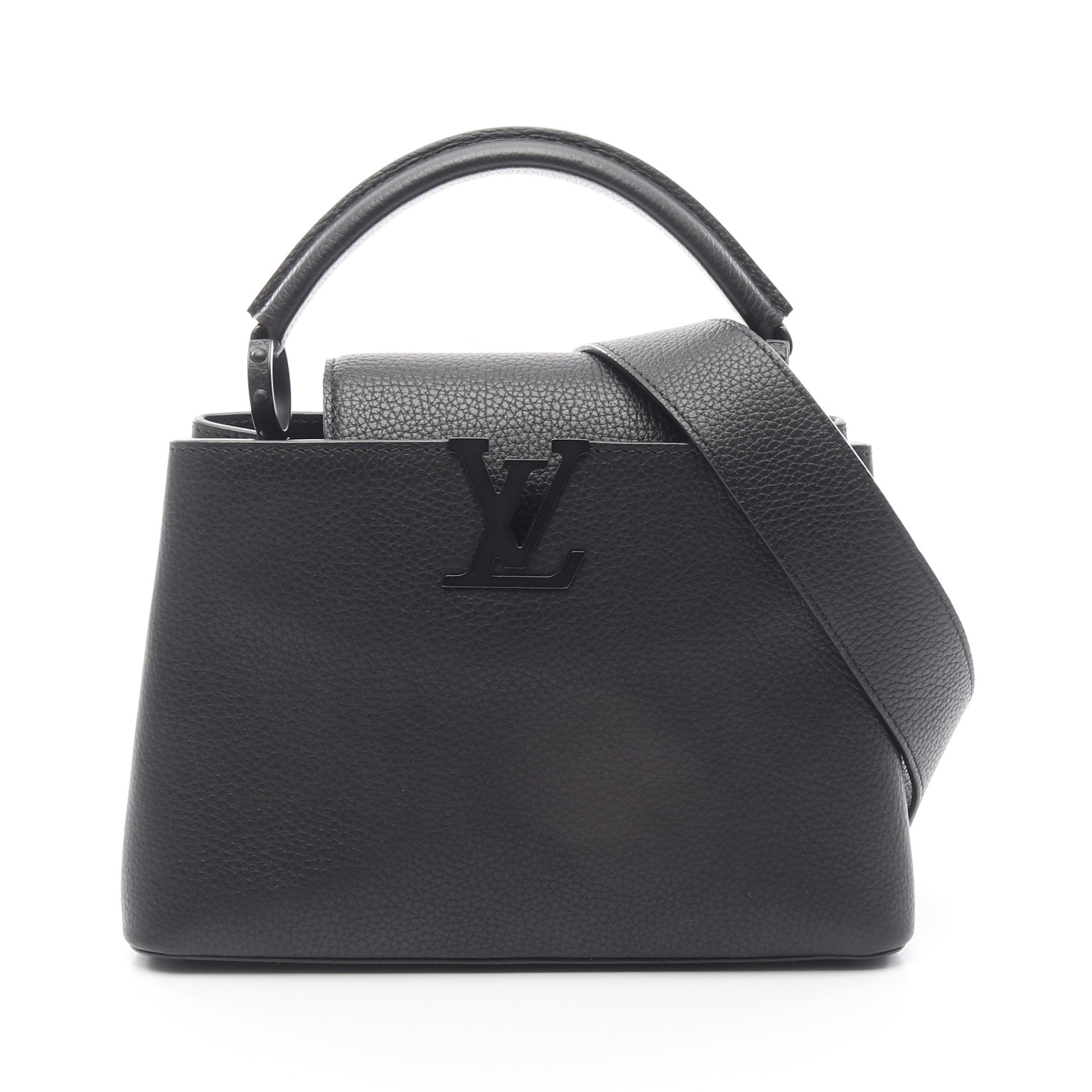 カプシーヌBB ハンドバッグ トリヨンレザー ブラック 2WAY ルイヴィトン バッグ LOUIS VUITTON