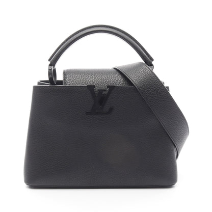 カプシーヌBB ハンドバッグ トリヨンレザー ブラック 2WAY ルイヴィトン バッグ LOUIS VUITTON
